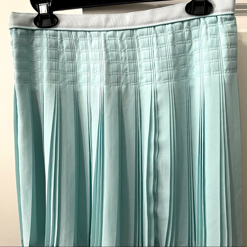 J.Crew Chiffon Pleated Mini Skirt - Picture 2 of 5
